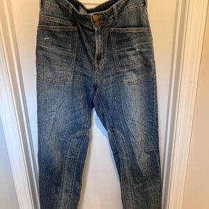 Pilcro Relaxed Fit straight leg wanderer women’s Denim Jeans